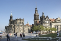 residenzschloss mit hofkirche residenzschloss mit hofkirche