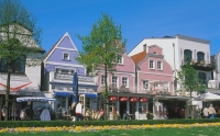 Deutschland Mecklenburg Vorpommern Warnemünde Ostsee Zeile am alten Strom