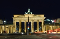 Berlin Brandenburger Tor bei Nacht