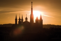 würzburg sonnenaufgang türme innenstadt würzburg sonnenaufgang türme innenstadt