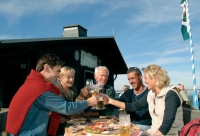 eine Brotzeit auf Siggis Hütte Willingen  Brotzeit_bei_Siggi
