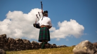 großbritannien schottland wanderlust schottenrock dudelsack