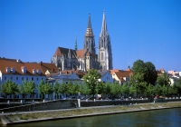 Blick auf den Regensburger Dom