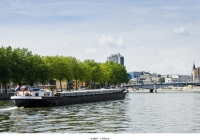Belgien Wallonie Lüttich Liege Maas La Meuse Peniche Belgien Wallonie Lüttich Liege Maas La Meuse Peniche