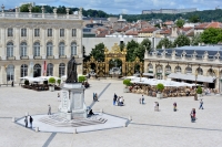 frankreich nancy place stan vue platz marktplatz statue café frankreich nancy place stan vue platz marktplatz statue café