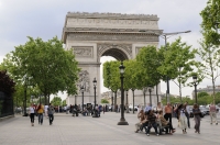 frankreich paris arc de triomph avenue des champs-elysées  frankreich paris arc de triomph avenue des champs-elysées 