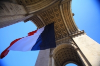 frankreich paris frankreich flagge