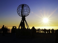 norwegen nordkap mitternachtssonne