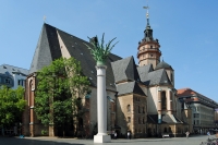 sachsen leipzig nikolaikirche friedenssäule