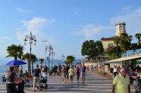 italien gardasee lazise promenade