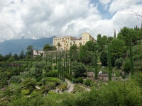 italien südtirol meran trauttmansdorff gärten schloss