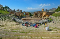 italien sizilien taormina theater amphitheater taormina-2019382_960_720