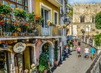 italien sizilien taormina