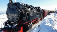 deutschland sachsen-anhalt harz brocken brockenbahn winter schnee