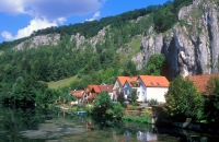 deutschland bayern altmühltal idyllische altmühl