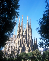 Spanien Barcelona Sagrada Familia