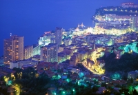 Monaco bei Nacht