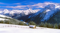 Blick auf die Zillertaler Alpen