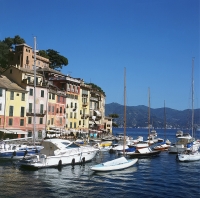 Italien Ligurien Riviera di Levante Portofino Fischerhafen Italien Ligurien Riviera di Levante Portofino Fischerhafen