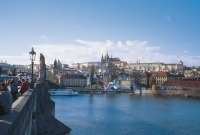 Prag Moldau Tschechien