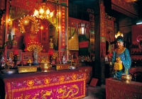 Tempelanlage in Hong Kong