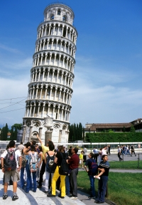 Turm Pisa Toskana am schiefen turm