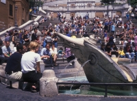 Rast Vor der Spanischen Treppe 