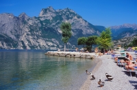Italien Gardasee bei Torbole