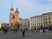Krakau Marktplatz mit Marienkirche 