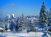 Winter in Oberhof Thüringer Wald Oberhof