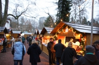 weihnachsmarkt, bad soden, stände, personen, advent