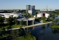 autostadt wolfsburg, draufsicht