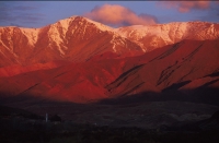atlasgebirge rot glühend, marokko atlasgebirge rot glühend, marokko