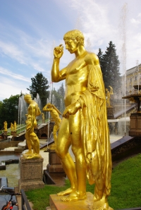st petersburg, peterhof, russland st petersburg, peterhof, russland