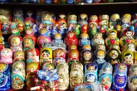 Russland St Petersburg Souvenirs