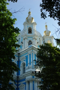 st petersburg, russland, smolny kloster st petersburg, russland, smolny kloster