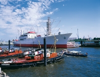 Museumsschiff Cap San Diego in Hamburg